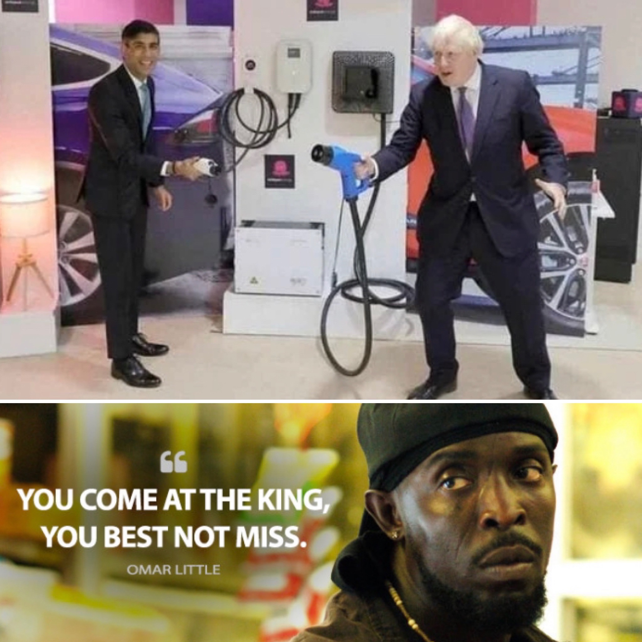 You come at the king, you best not mi...
